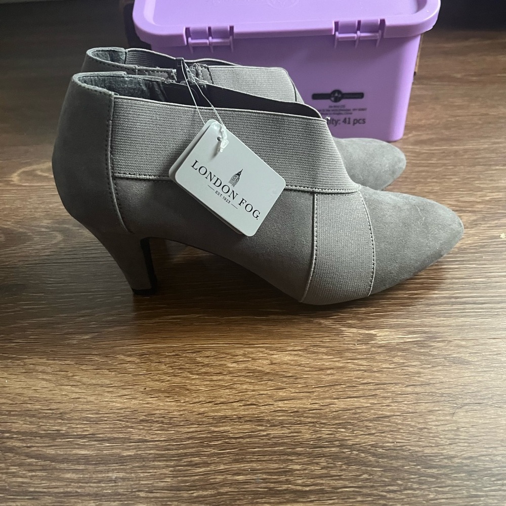 COPY - Womens London fog ankle booties new.